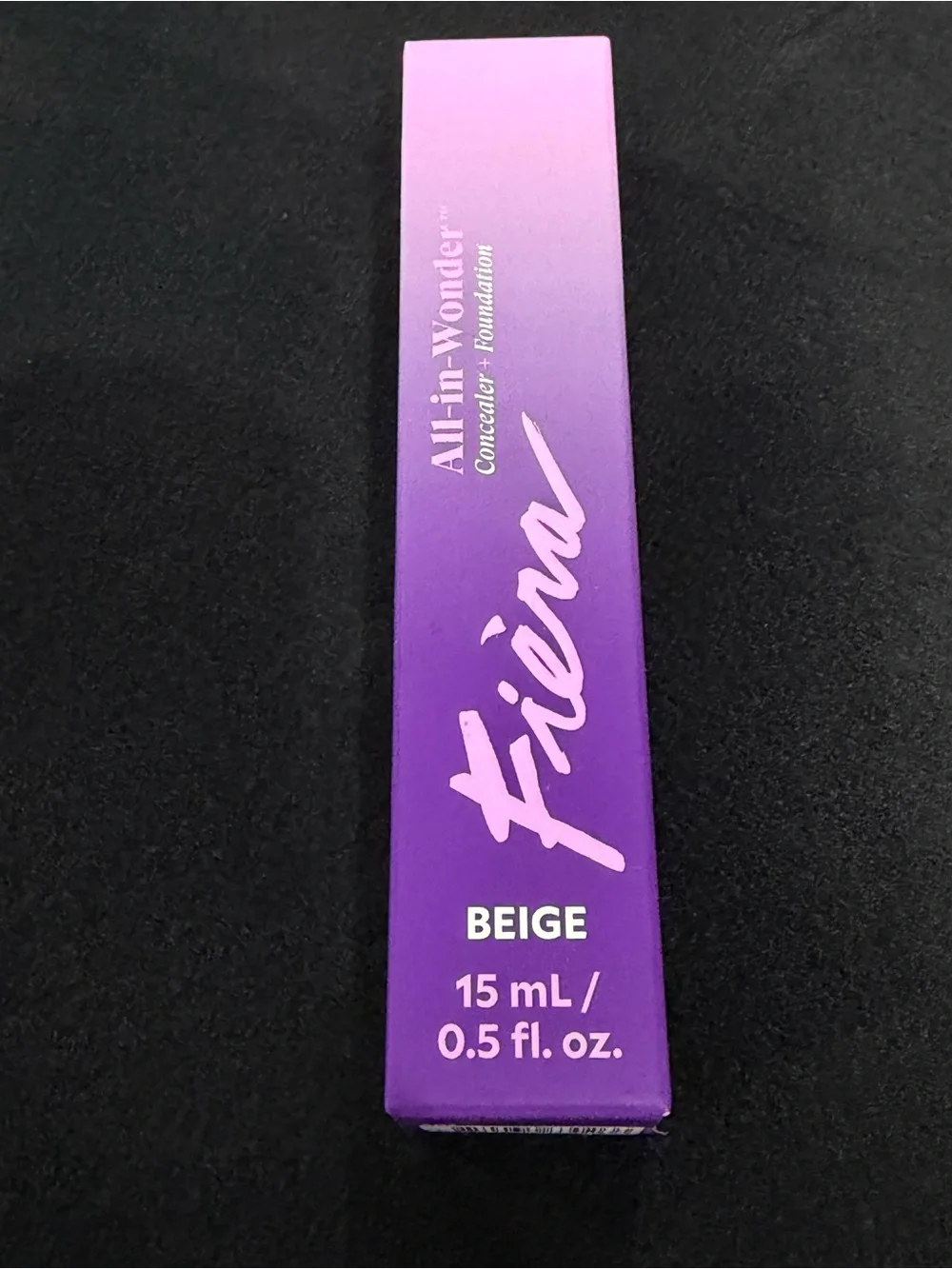 Fièra All-in-Wonder Concealer Foundation Beige 0.5 oz NIB
